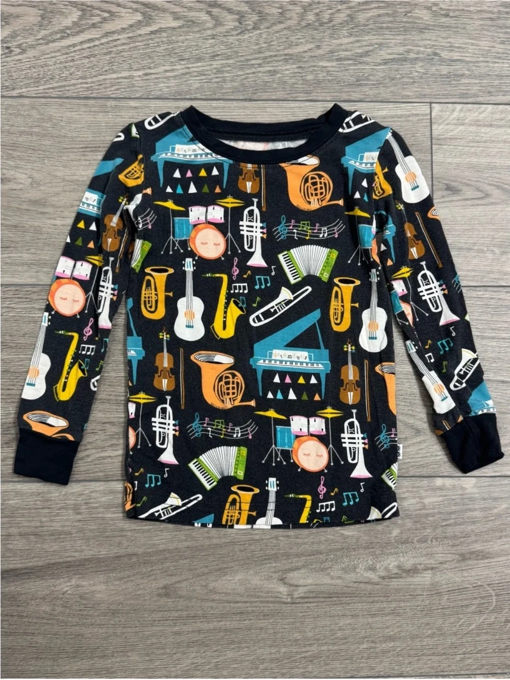 Little sleepies musical instrument pajamas